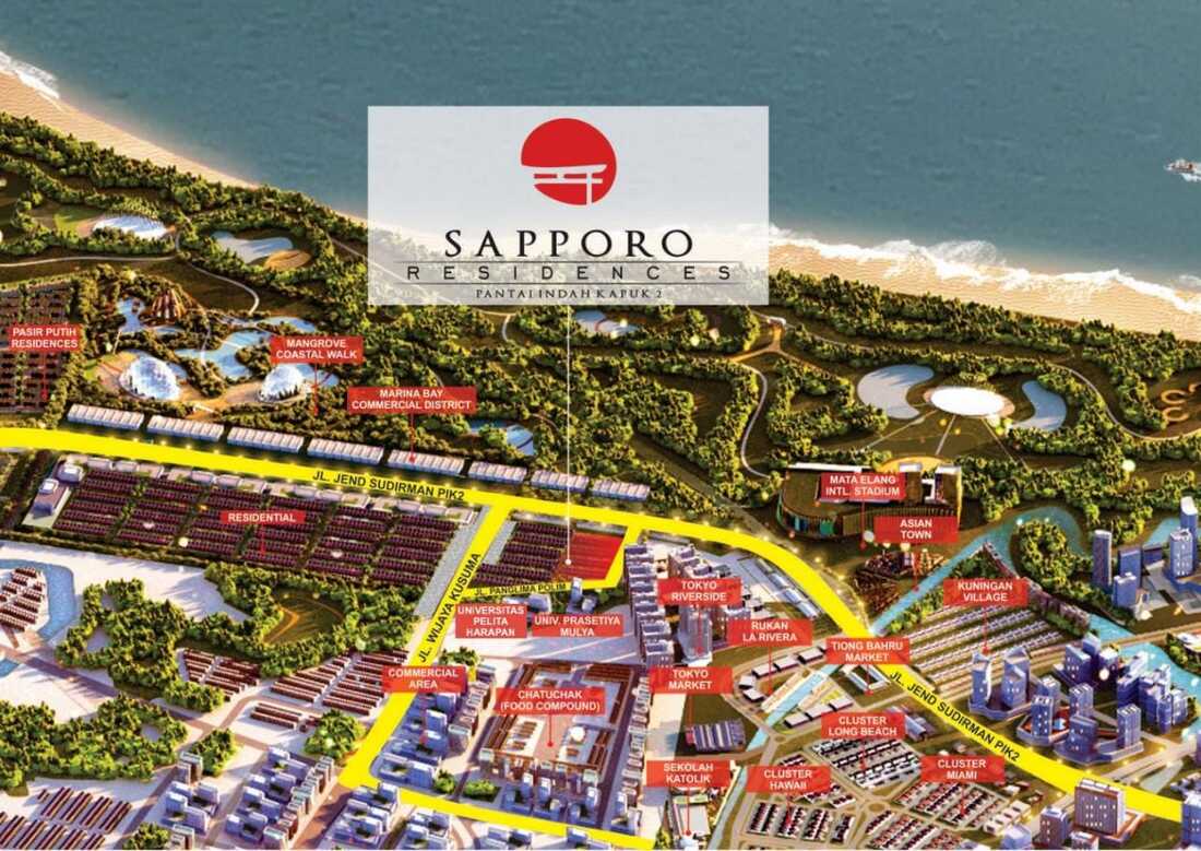 Siteplan Sapporo Residences